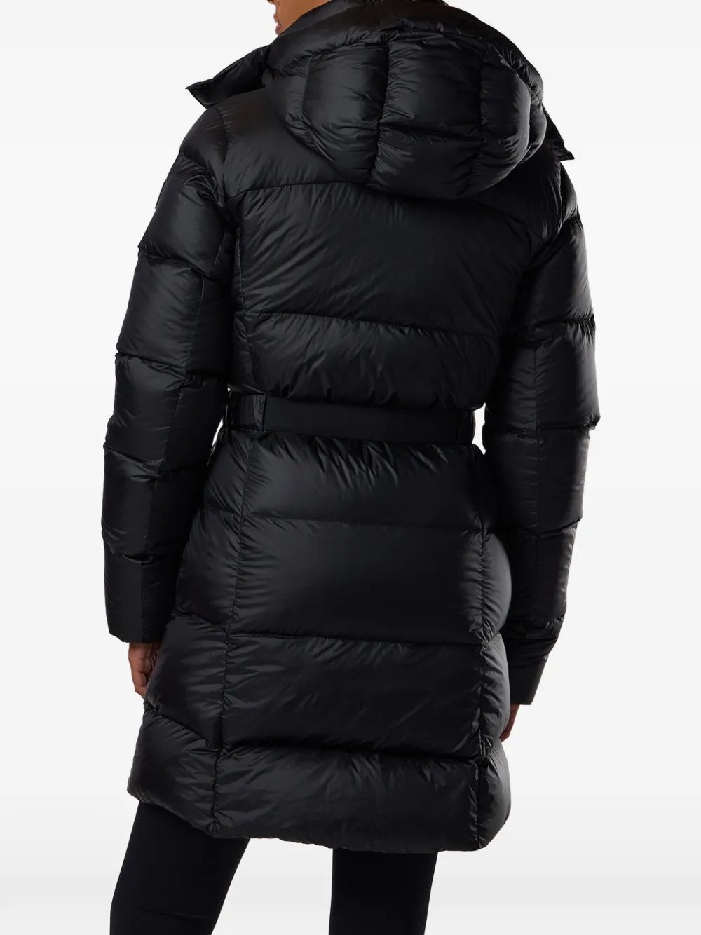 Rossignol Abel parka met ceintuur Zwart