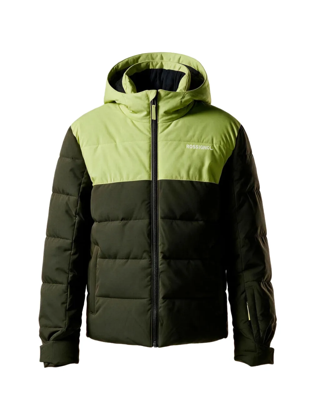 Rossignol Kids quilted hooded padded jacket - Verde