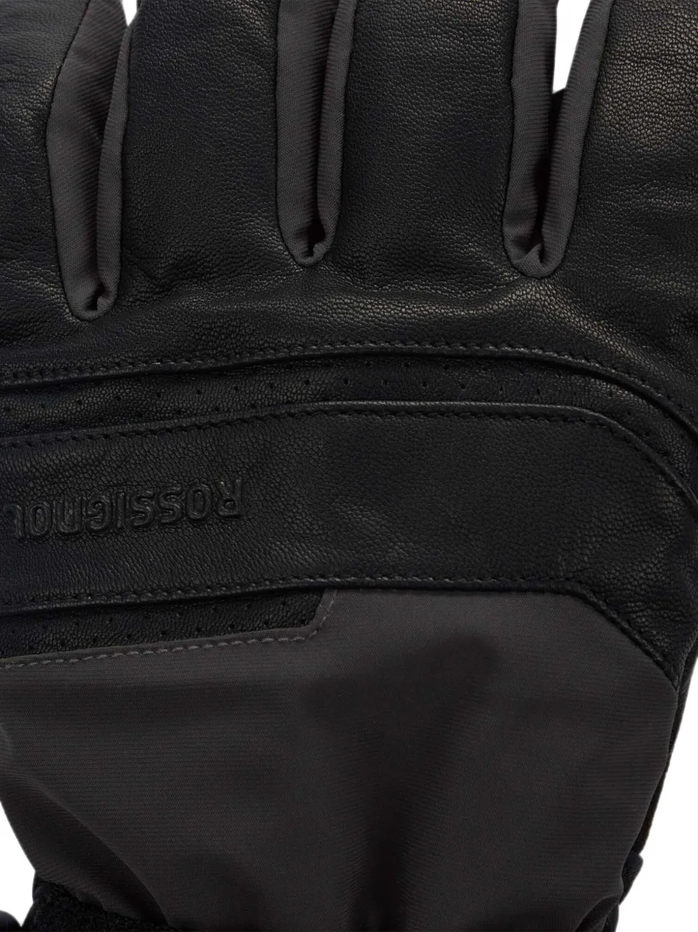Rossignol R-Shell Dry leren skihandschoenen Zwart