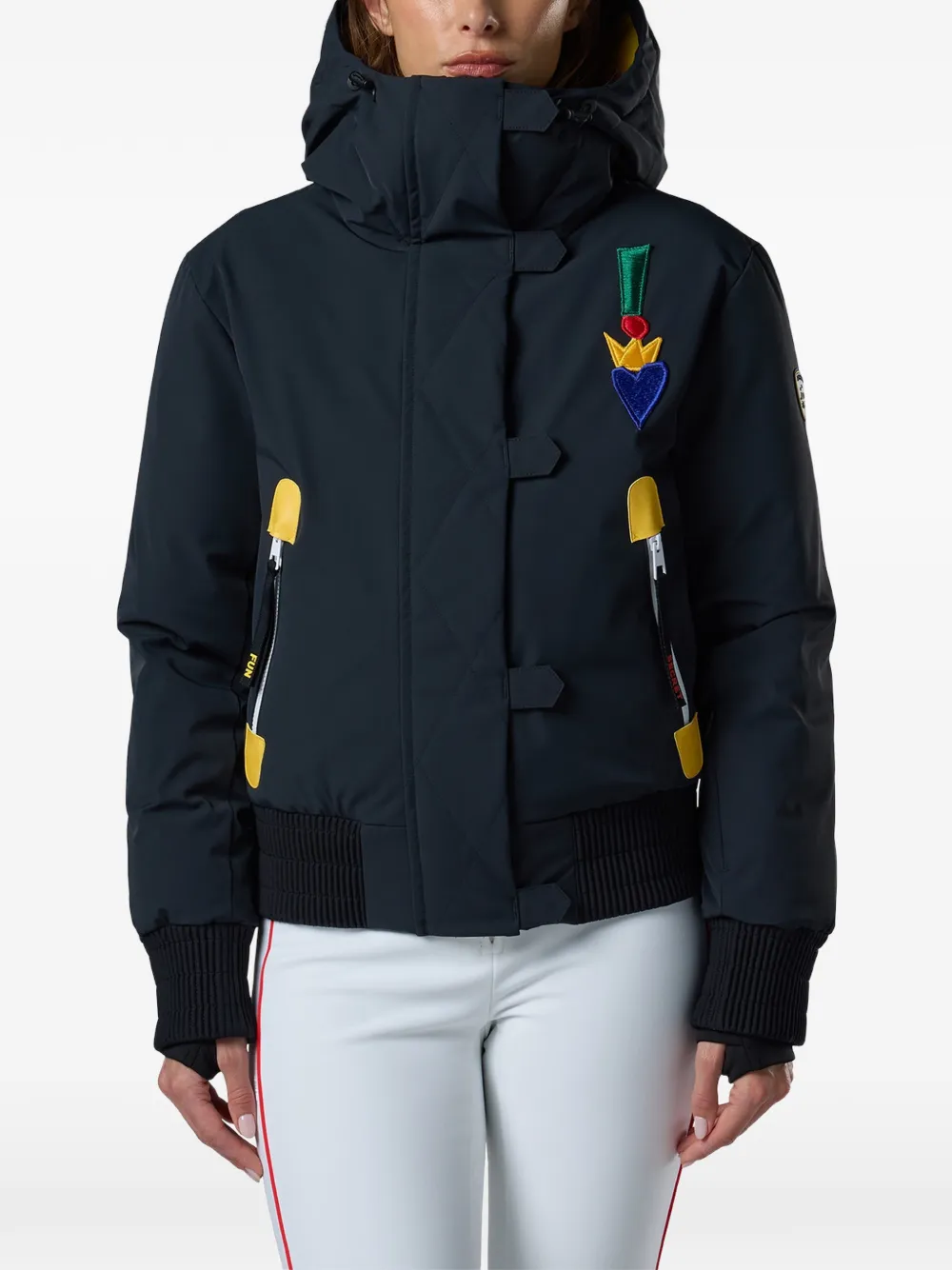 Rossignol JCC Skijacke mit Stickerei - Schwarz