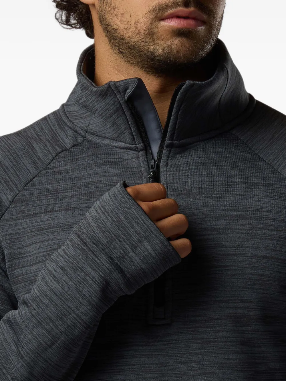 Rossignol Fleece jack met halve rits Grijs