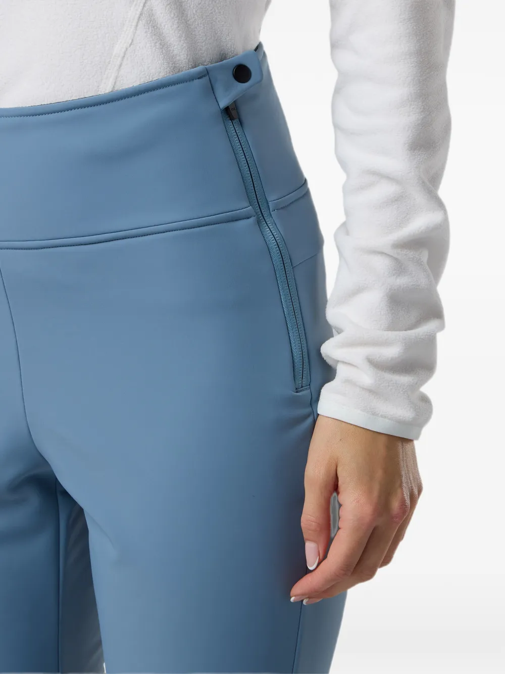 Rossignol High-waist skibroek met rits aan de zijkant Blauw