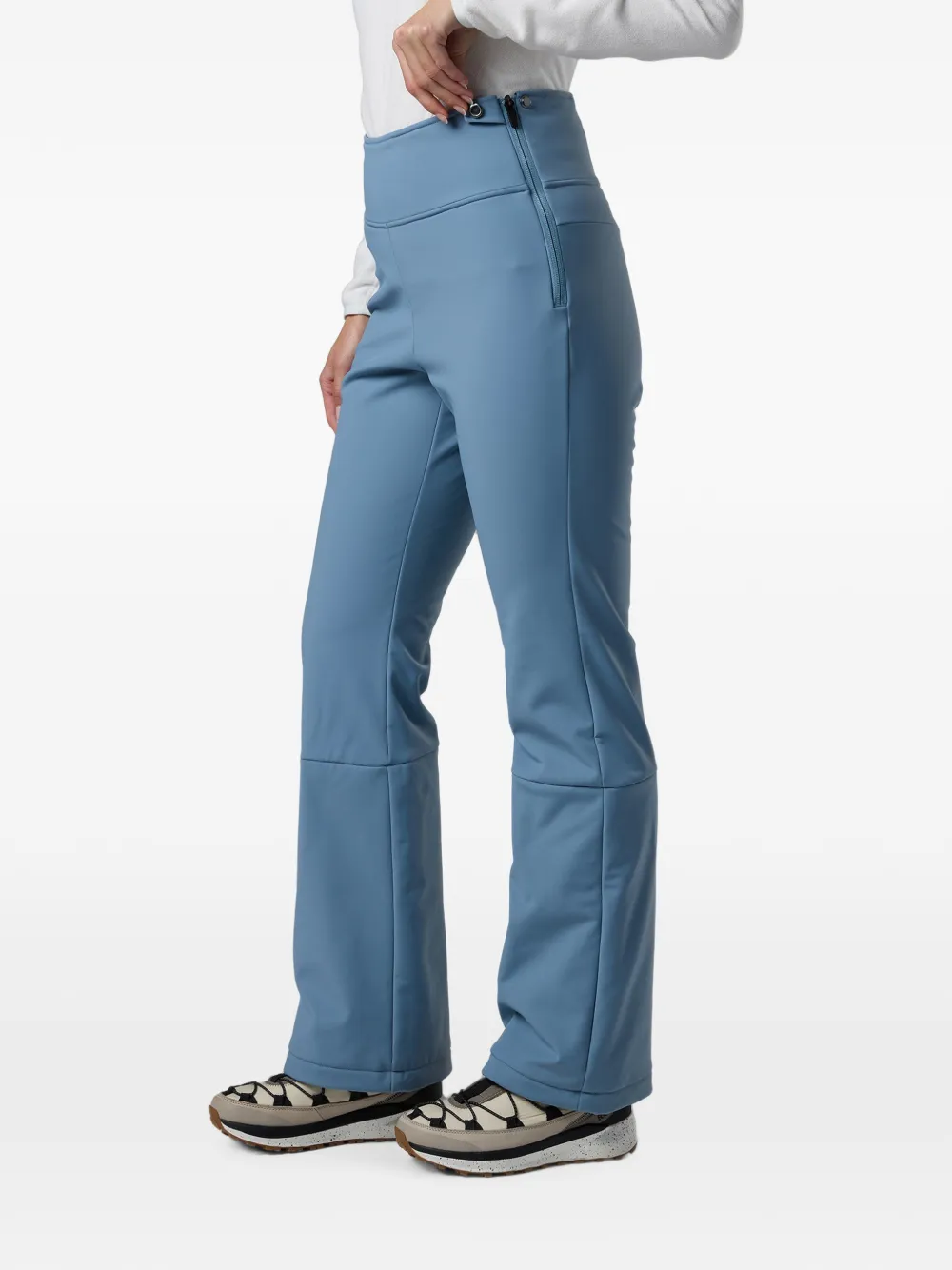 Rossignol High-waist skibroek met rits aan de zijkant Blauw
