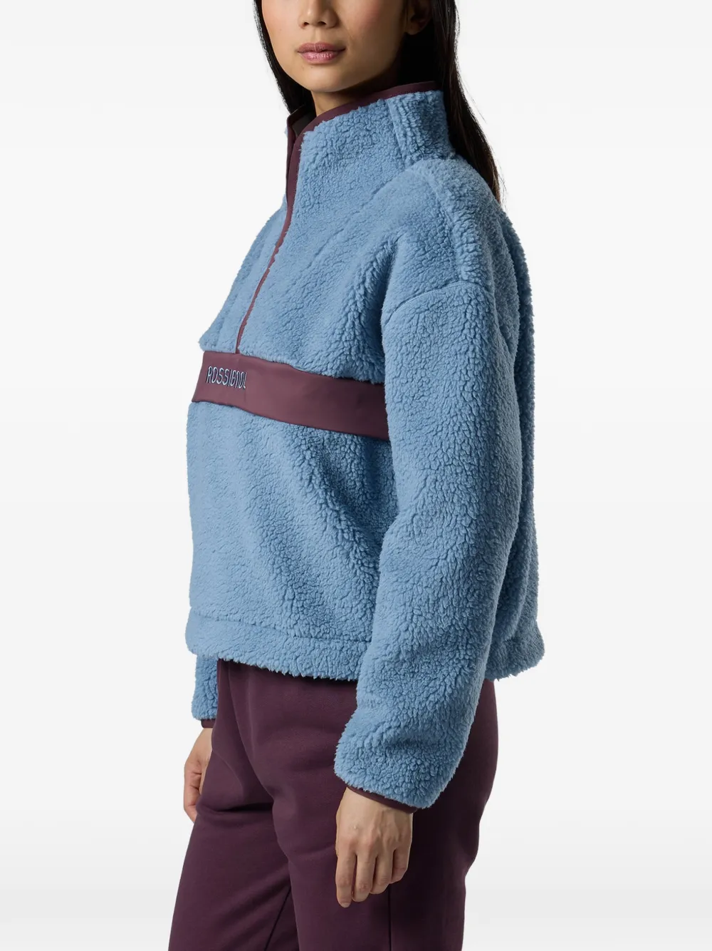 Rossignol Alltrack fleece jack met halve rits Blauw