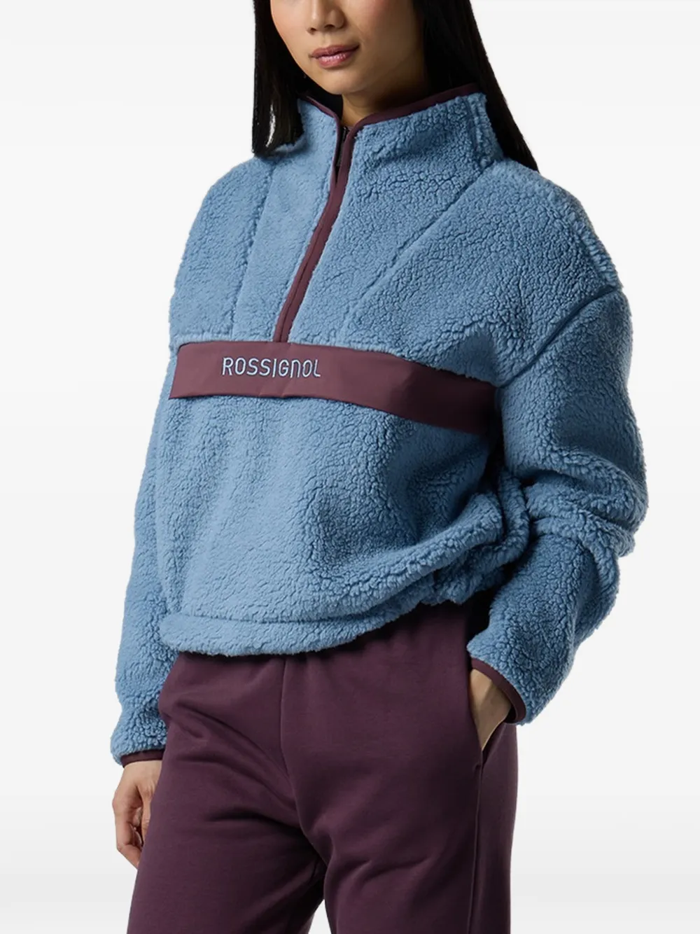 Rossignol Alltrack fleece jack met halve rits Blauw