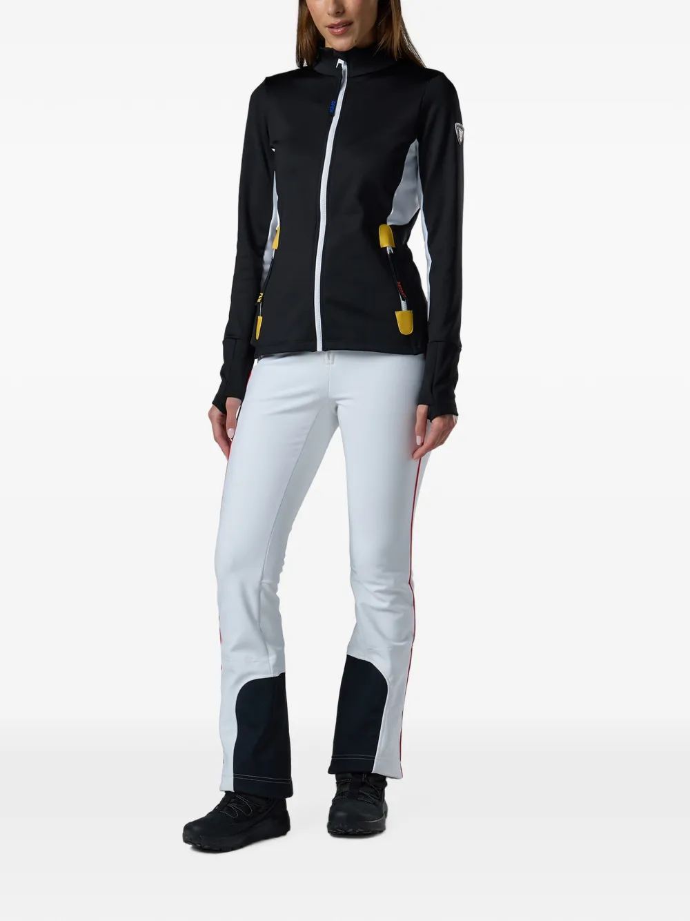 Rossignol JCC fleece jack Zwart