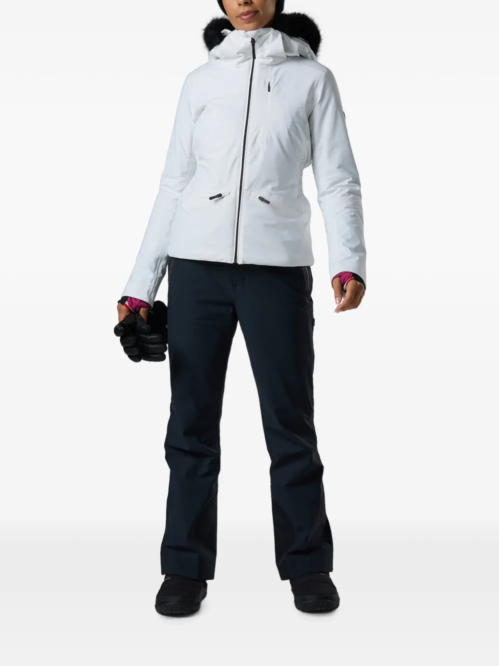 Rossignol Snowdazzle geïsoleerd ski-jack Wit