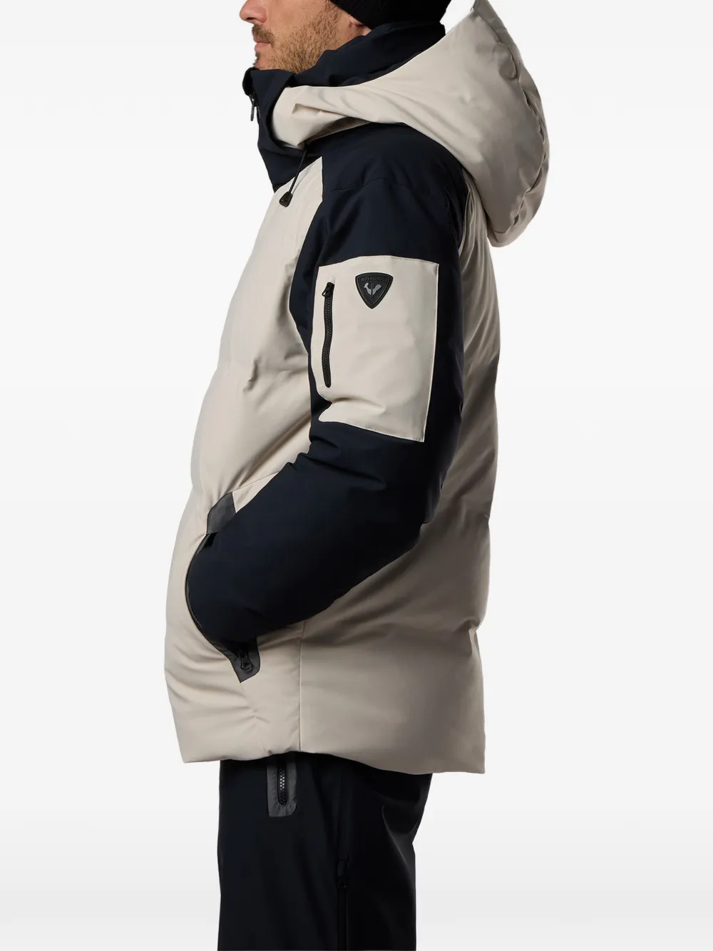Rossignol Snowblaze ski-jack met rits Beige