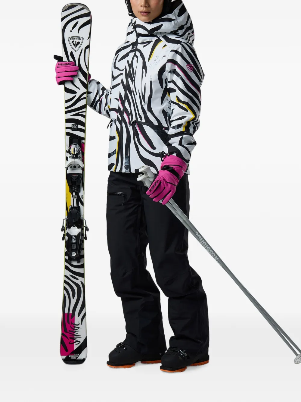 Rossignol Rochrun geïsoleerd ski-jack Wit