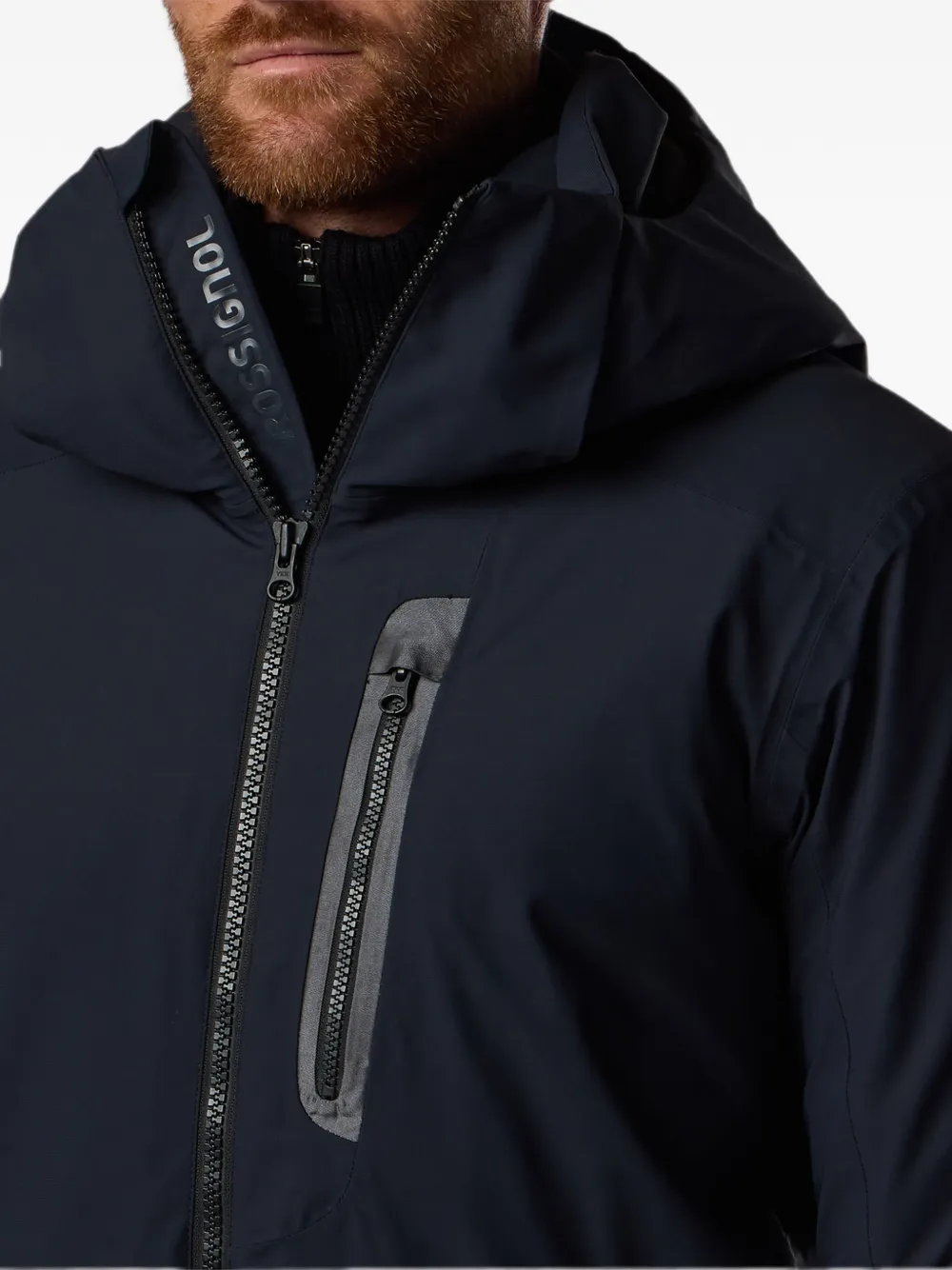 Rossignol Snowdazzle geïsoleerd ski-jack Zwart