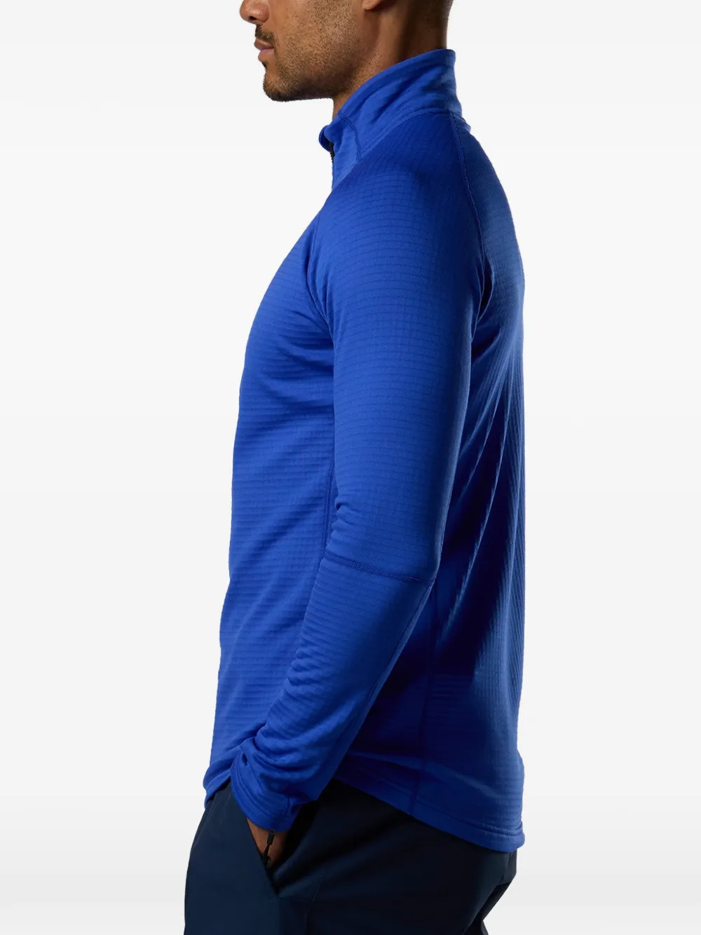 Rossignol Blackside fleece top met halve rits Blauw