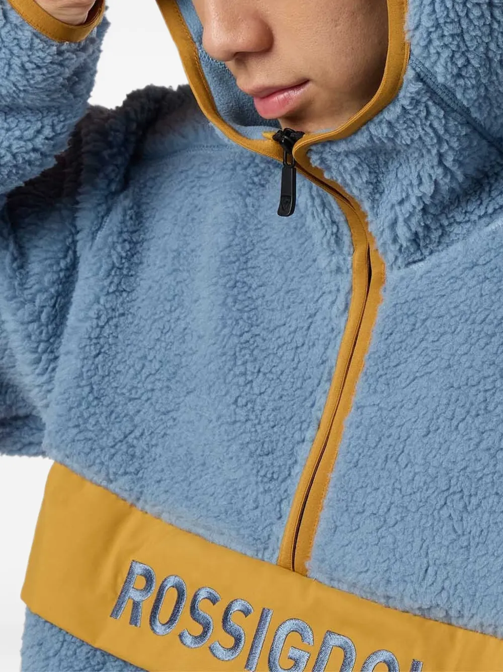Rossignol Alltrack fleece hoodie Blauw