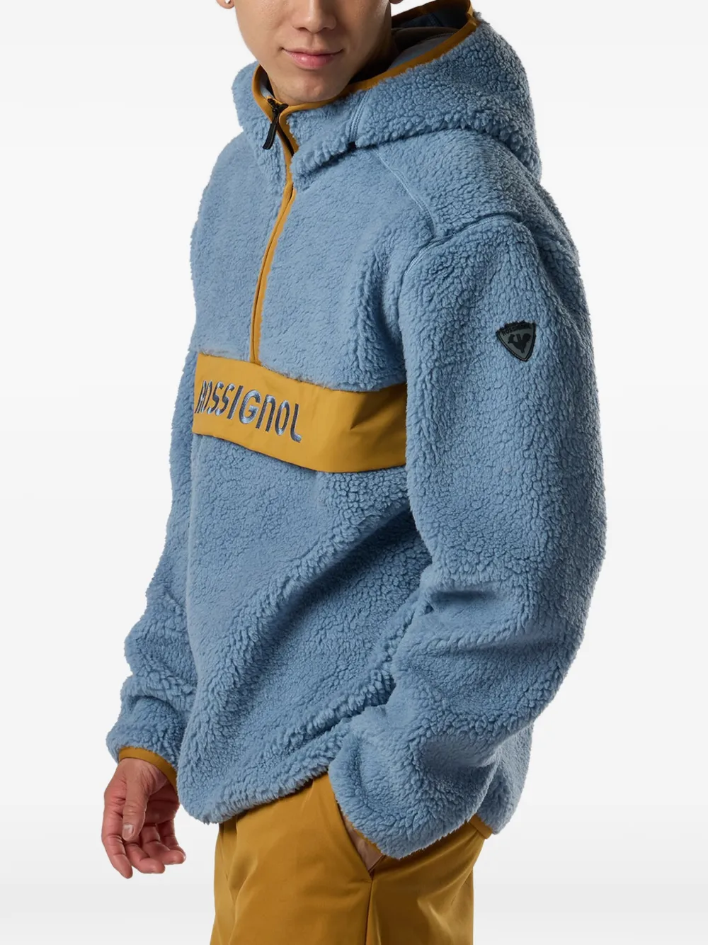 Rossignol Alltrack fleece hoodie Blauw