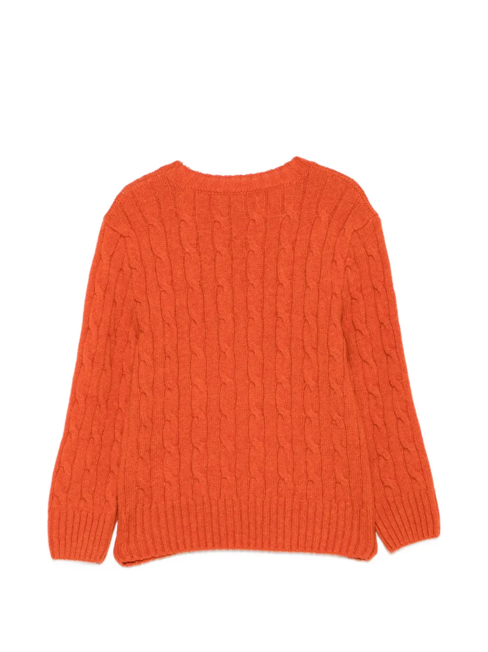 POLO RALPH LAUREN KIDS Trui met geborduurd logo Oranje