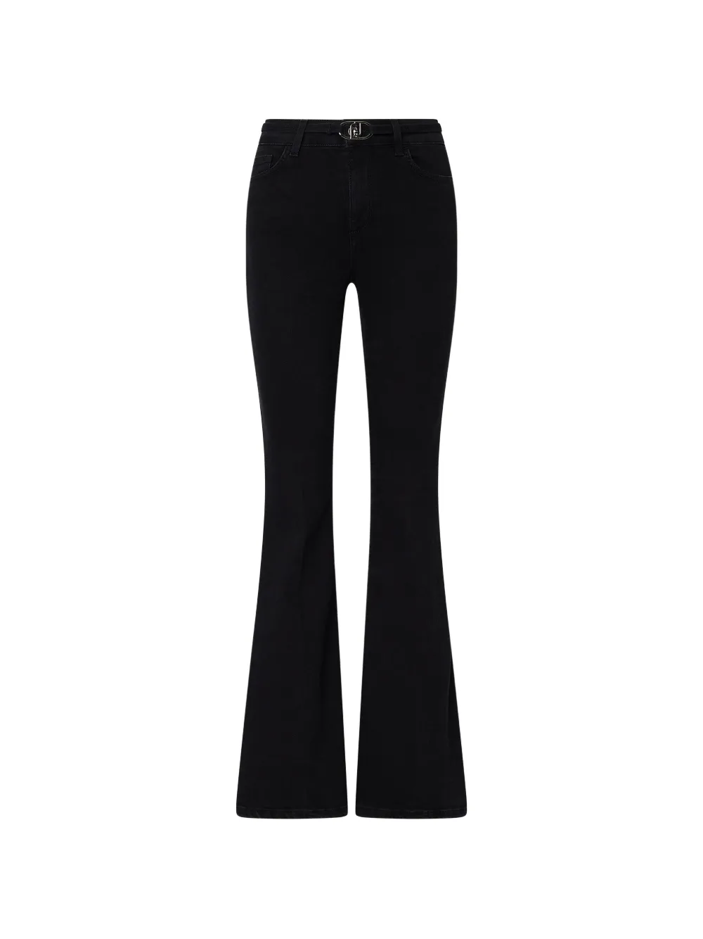 LIU JO high-waisted bootcut jeans - Nero