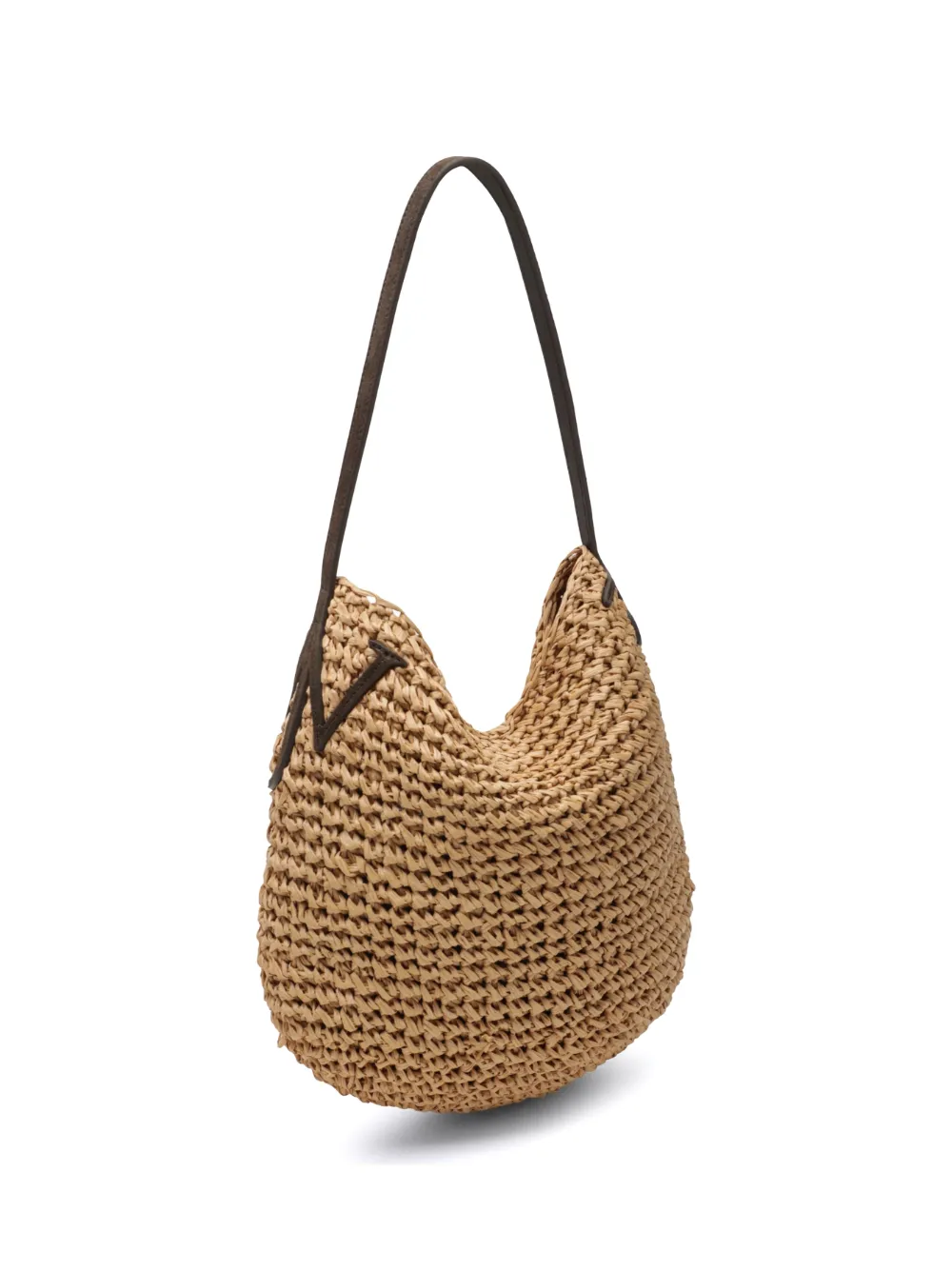 JW Anderson Kleine Bulb schoudertas Beige