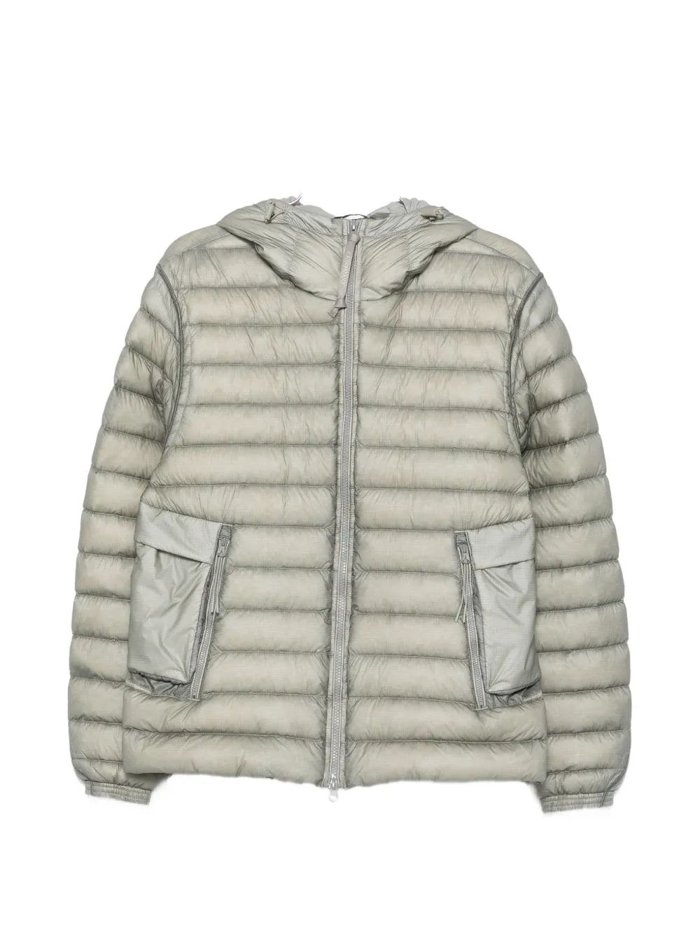C.P. Company Goggle-detail quilted jacket - Grün