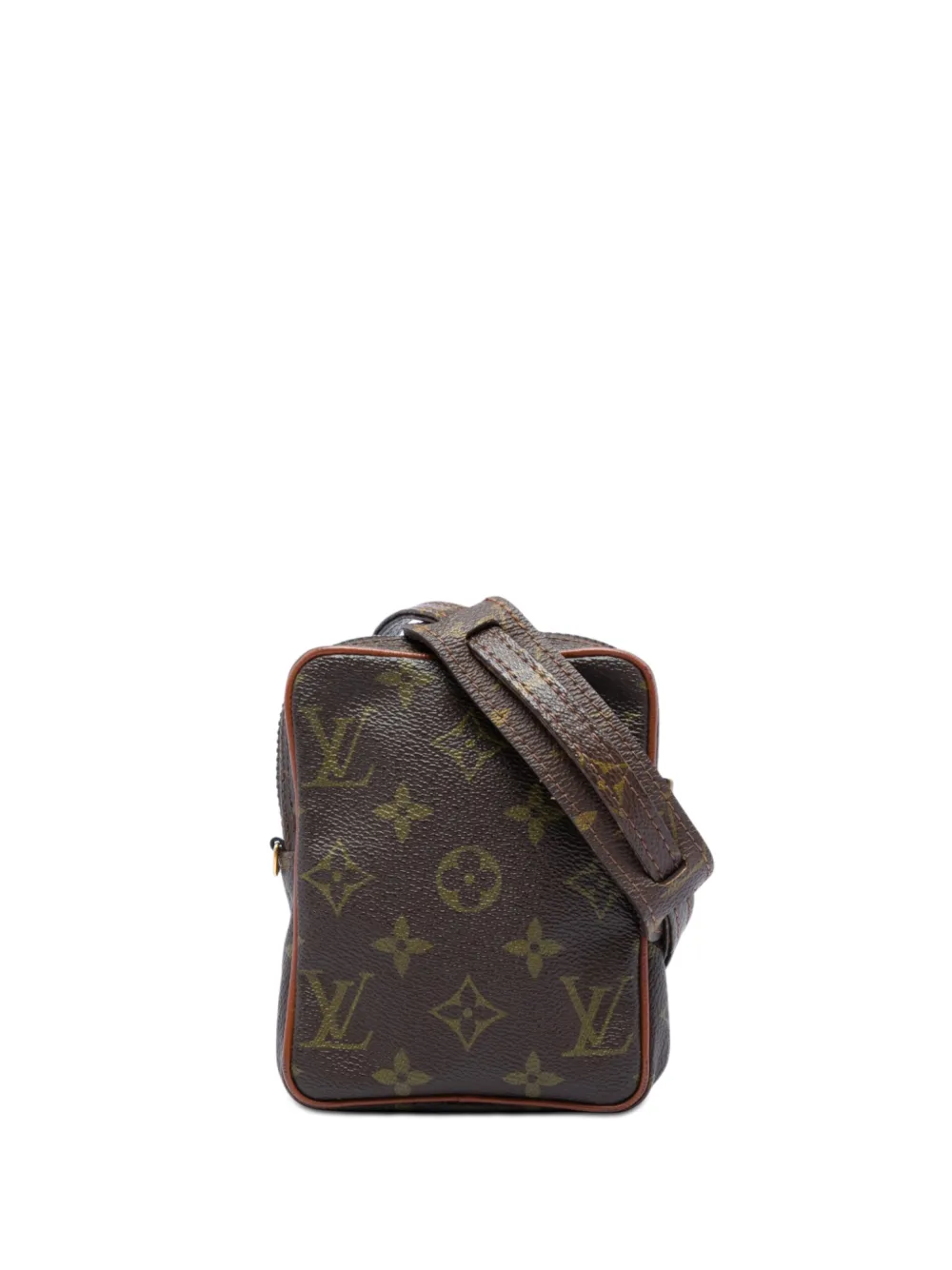 Louis Vuitton Pre-Owned Borsa a tracolla Danube mini con monogramma 1990-2010 - Marrone