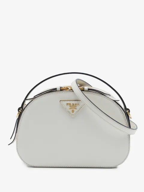 Prada Pre-Owned bolsa satchel Lux Odette de piel Saffiano 2010-2026