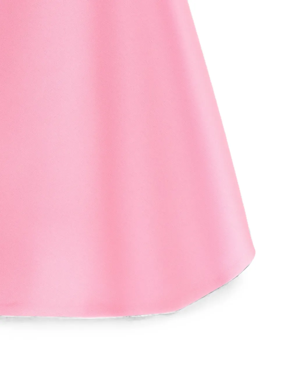 Alberta Ferretti Silk-blend Structured Cape In Pink