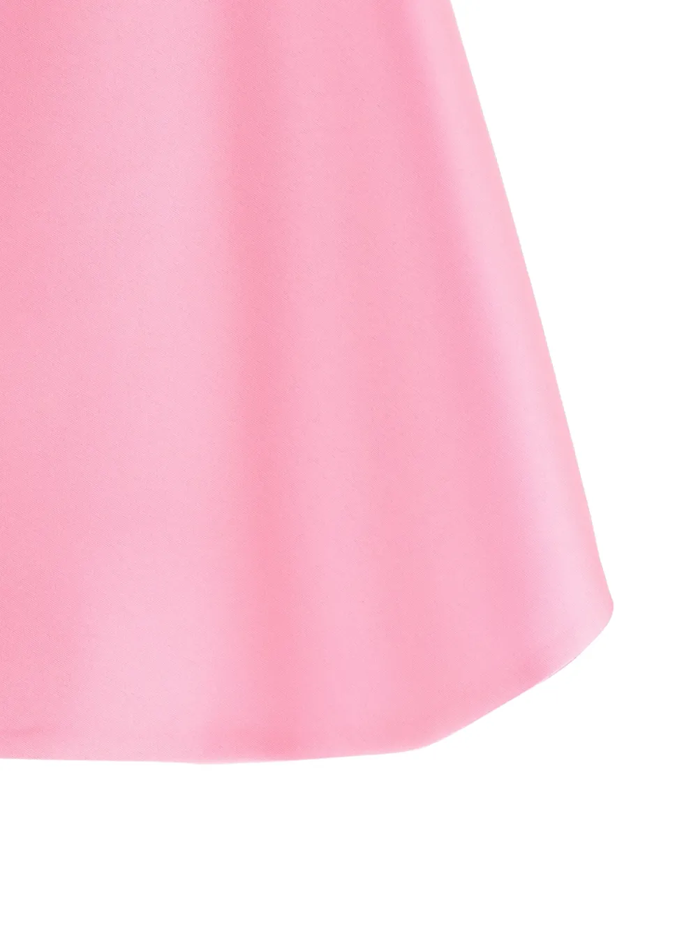 Alberta Ferretti Cropped cape met boothals Roze