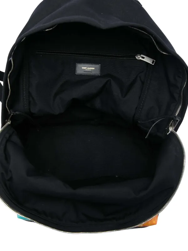Saint Laurent Pre-Owned 2015 Canvas Hunting Baby City Backpack