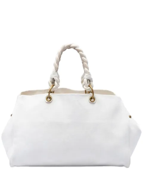 Bottega Veneta Pre-Owned 2012-2026 Canvas Braided tote bag