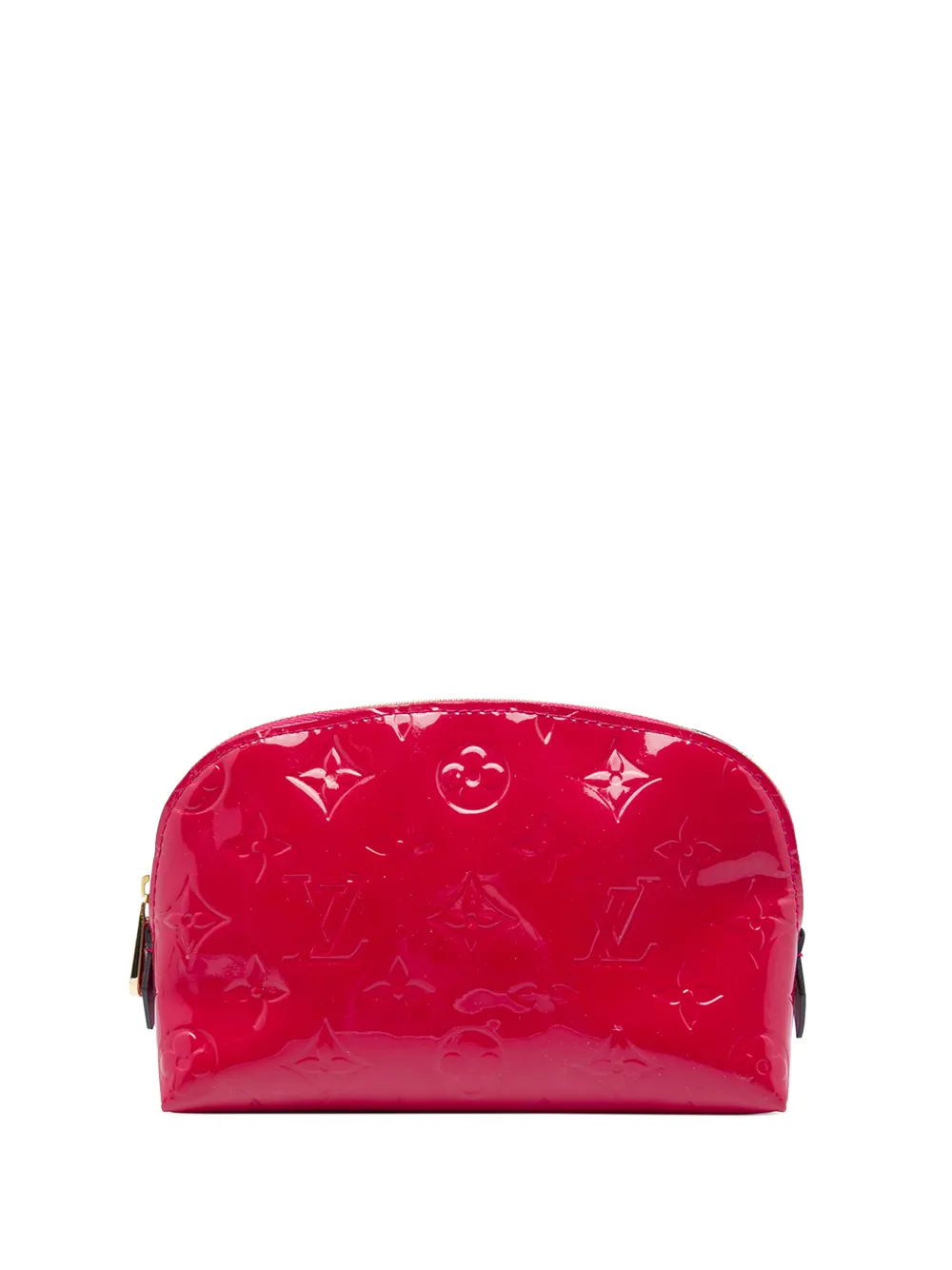 Louis Vuitton Pre-Owned 2014 Monogram Vernis Cosmetic Pouch vanity bag - Red