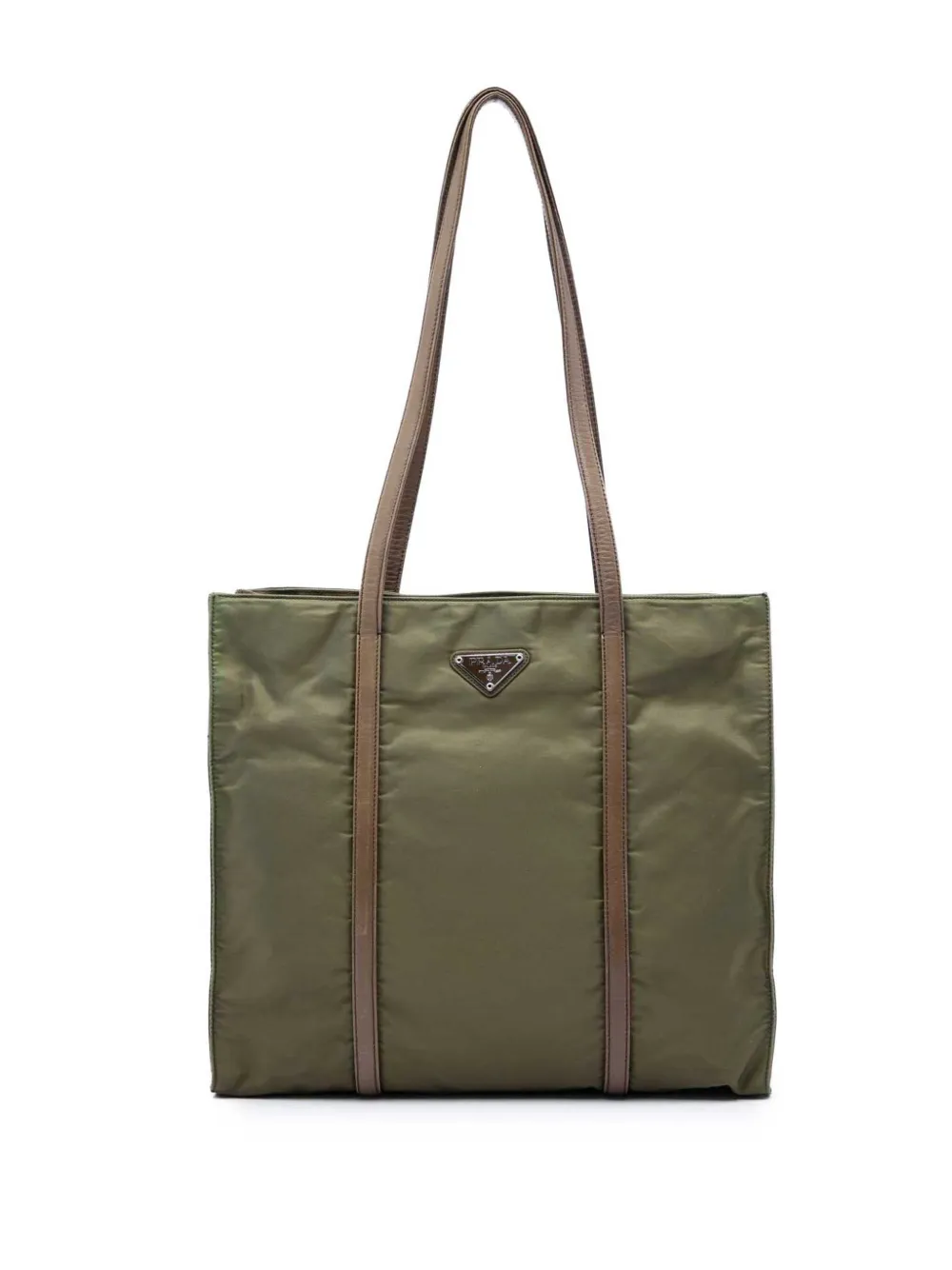 Prada Pre-Owned 2000-2013 Tessuto Tote Bag - Grün