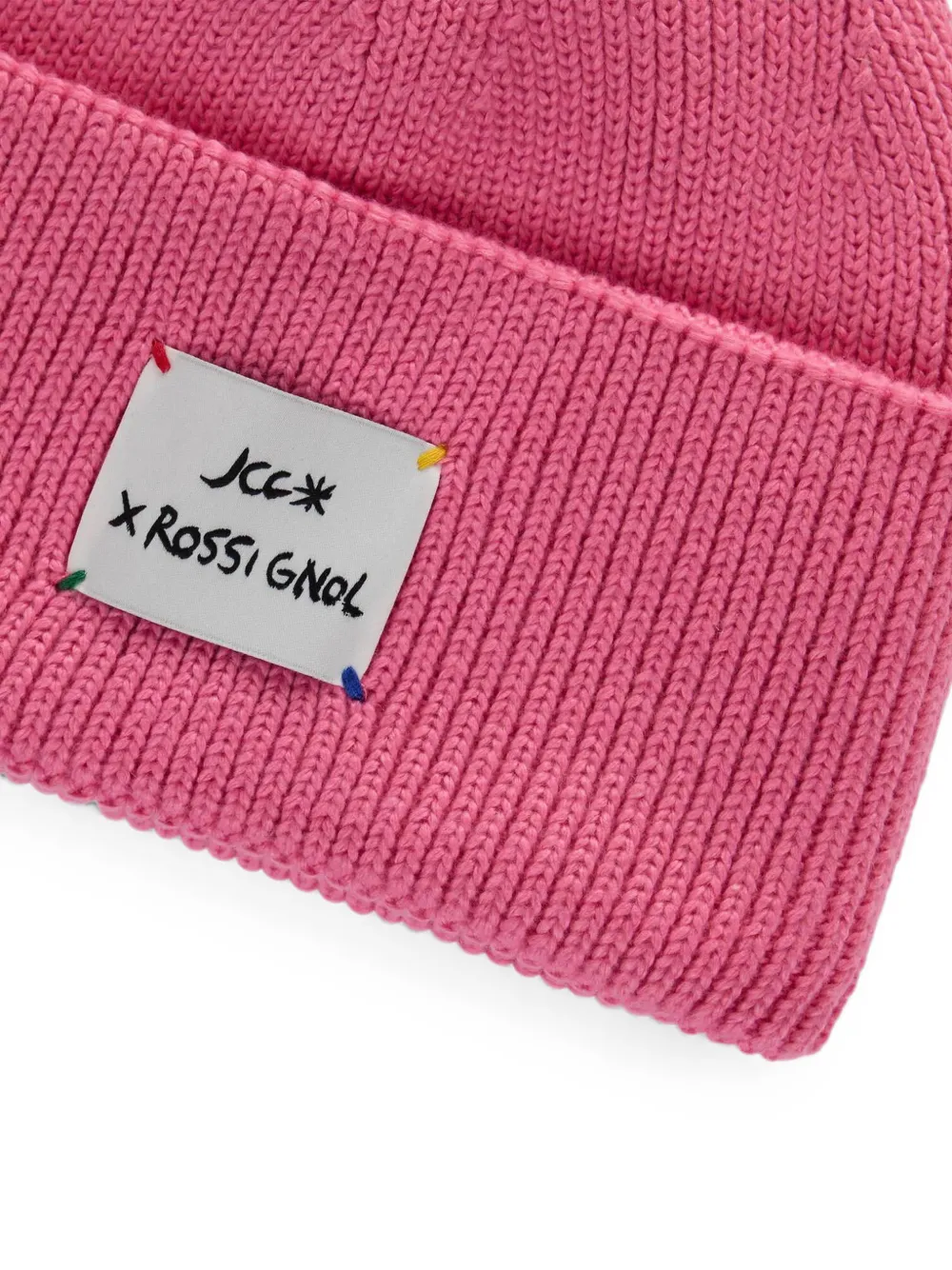 Rossignol JCC muts met logo-patch Roze