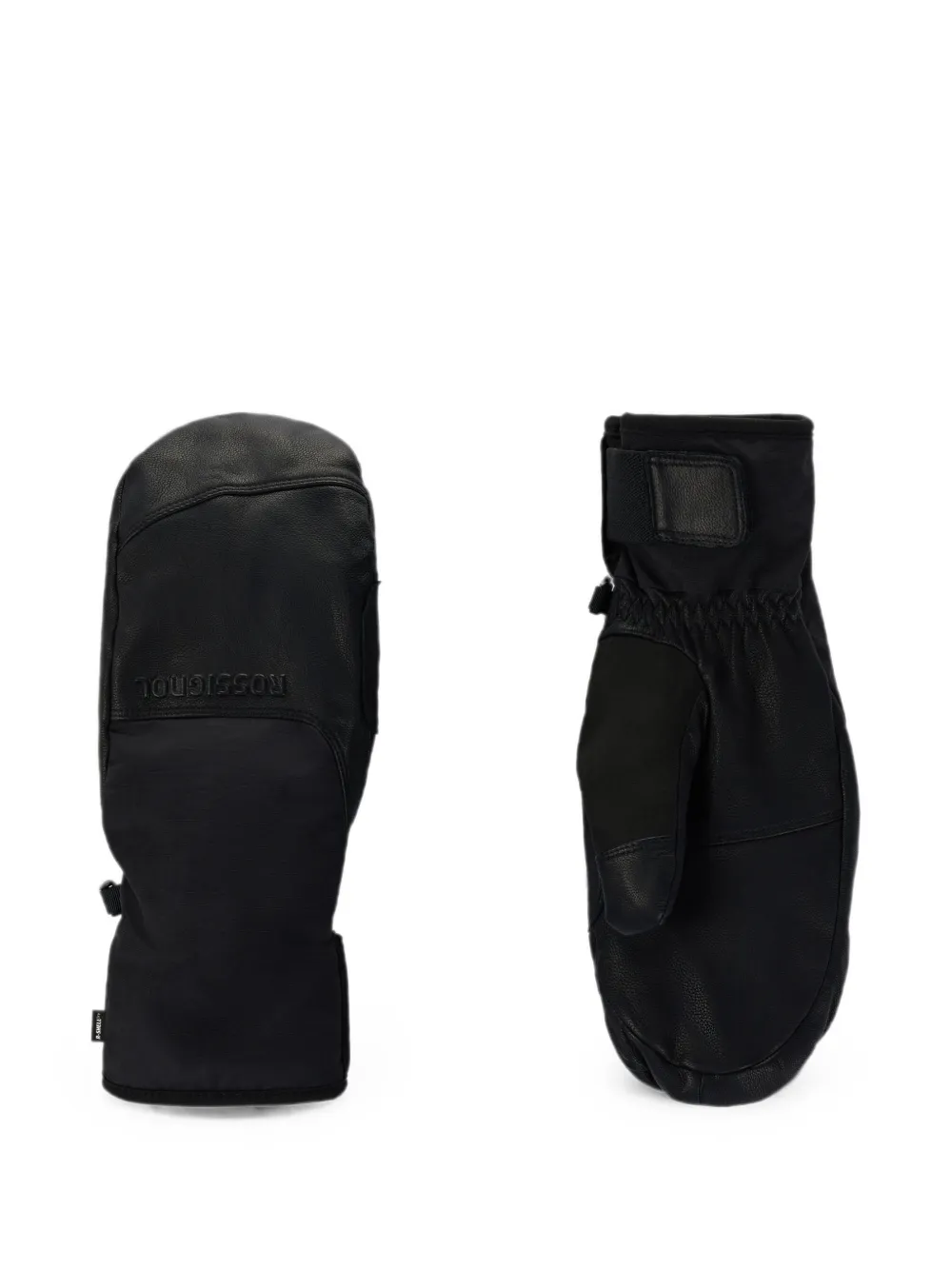 Rossignol logo-embossed touch-strap mittens