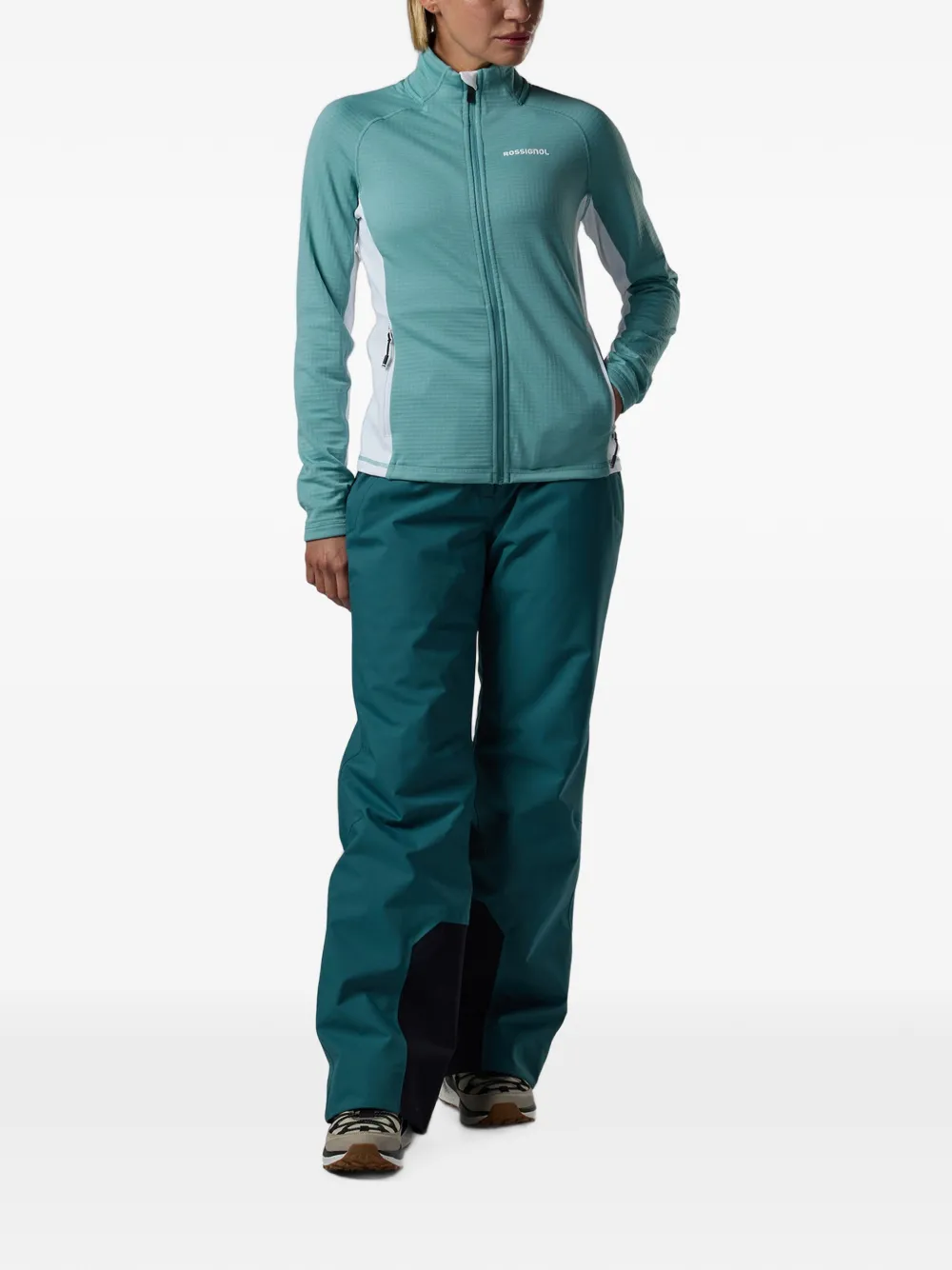 Rossignol Blackside Mix fleece jack Groen