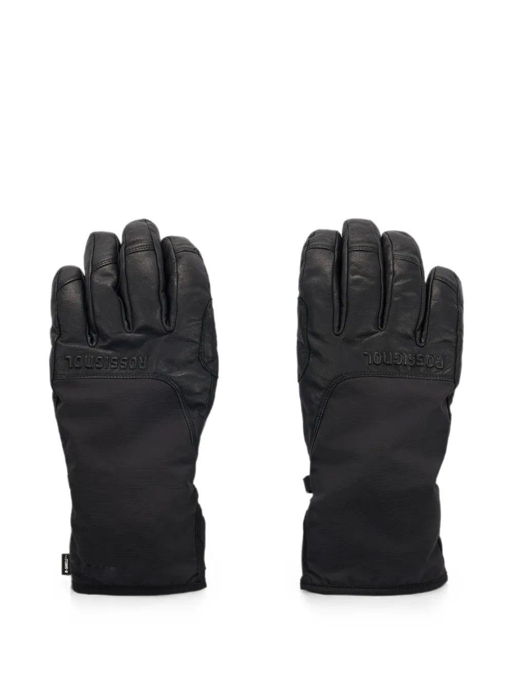 Rossignol logo-embossed touch-strap gloves | Black | Image 1