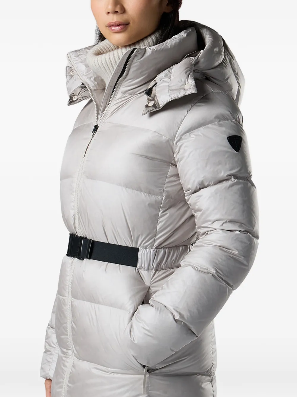 Rossignol Abel donsparka met ceintuur Grijs