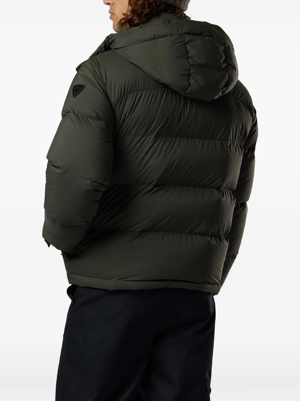Rossignol Abel gewatteerd jack met capuchon Groen