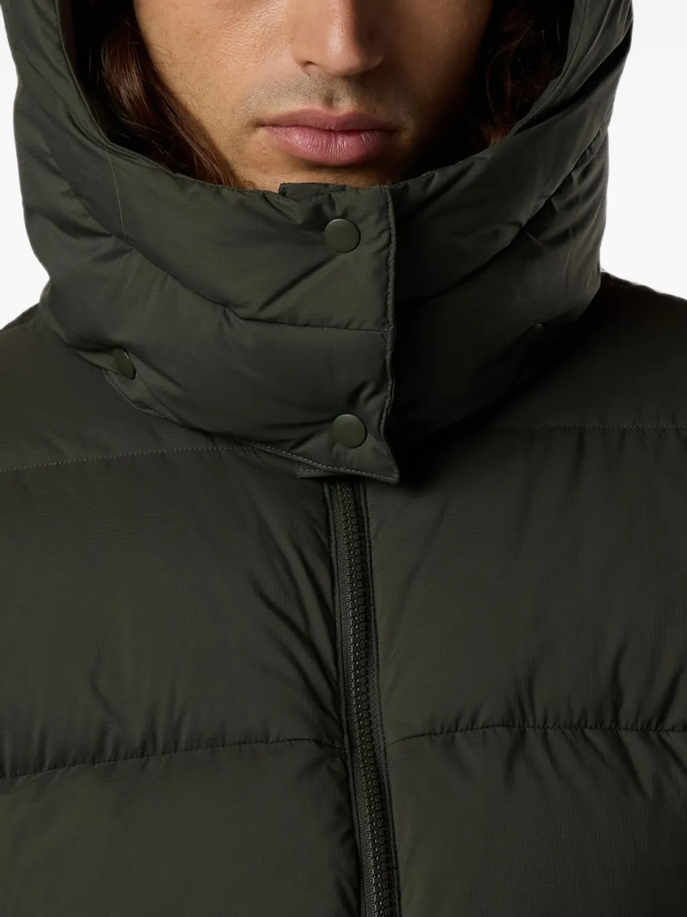 Rossignol Abel gewatteerd jack met capuchon Groen