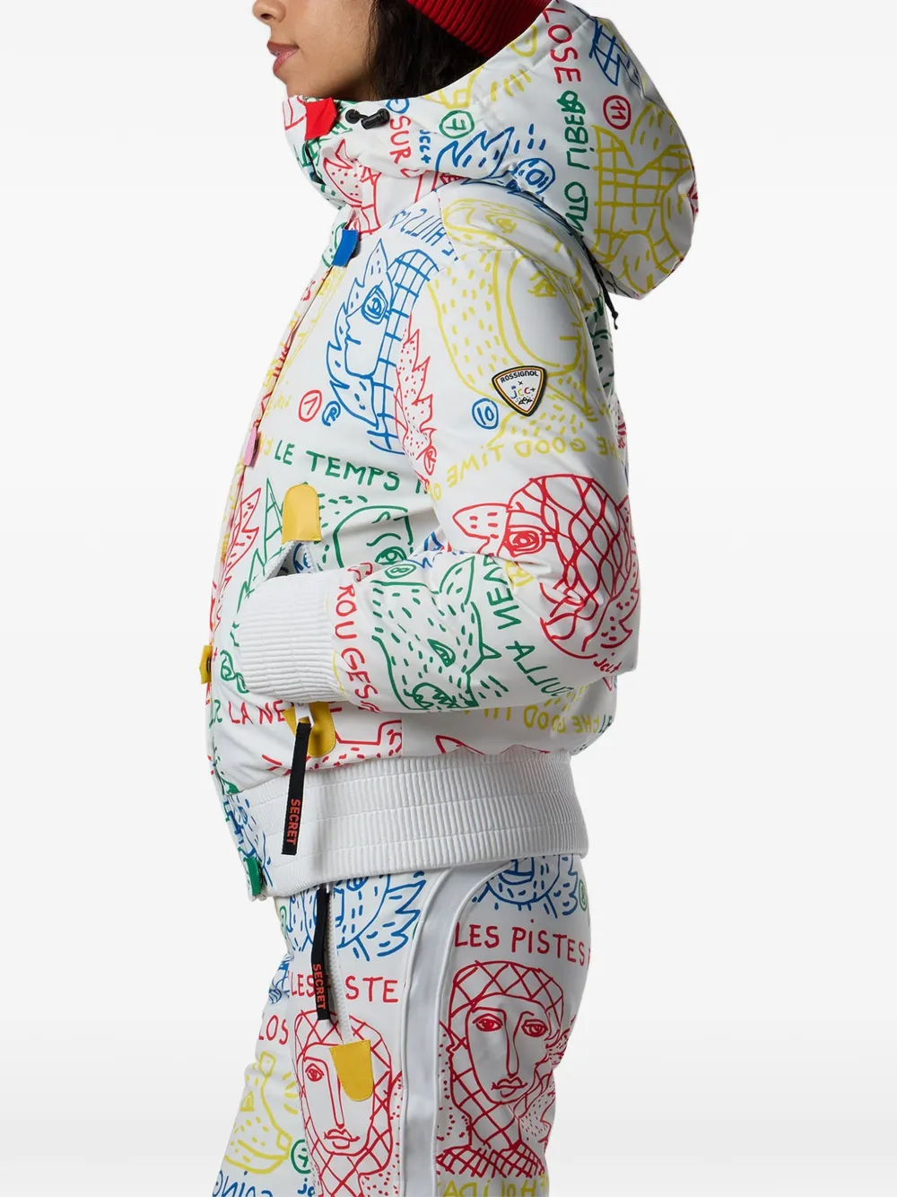 Rossignol JCC ski-bomberjack Wit