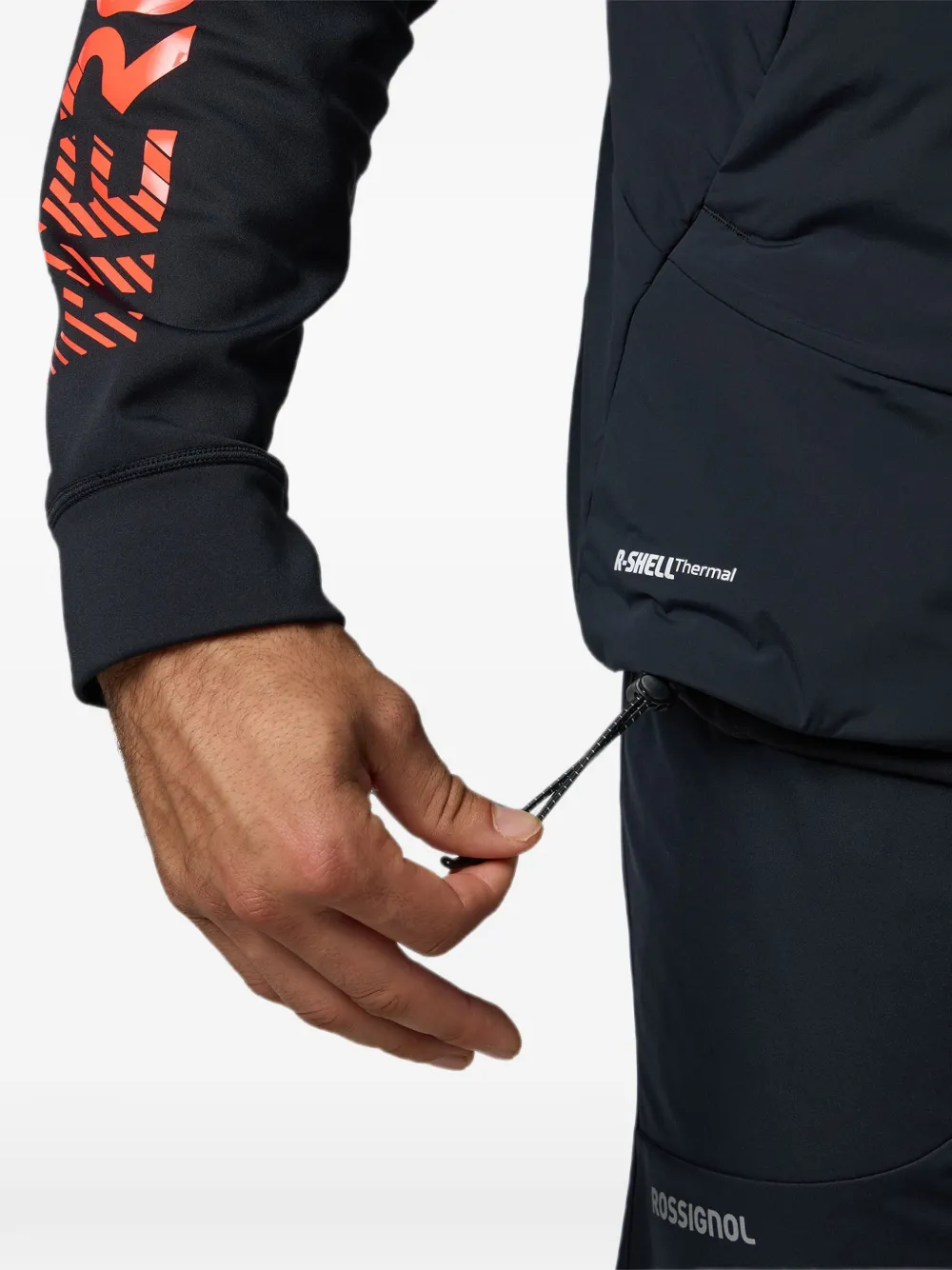 Rossignol Opside top met rits Zwart