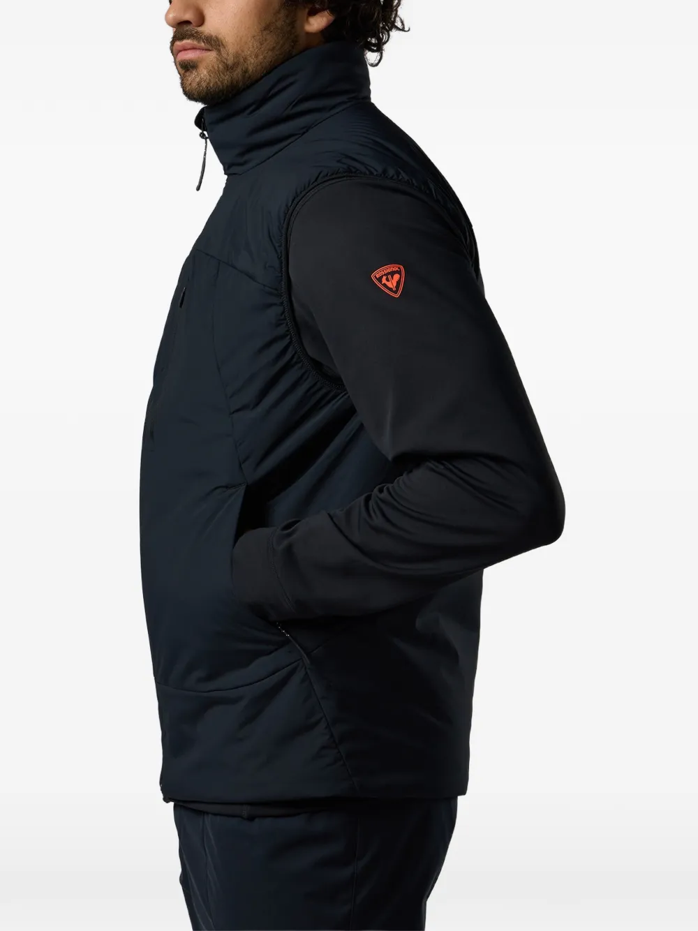 Rossignol Opside top met rits Zwart