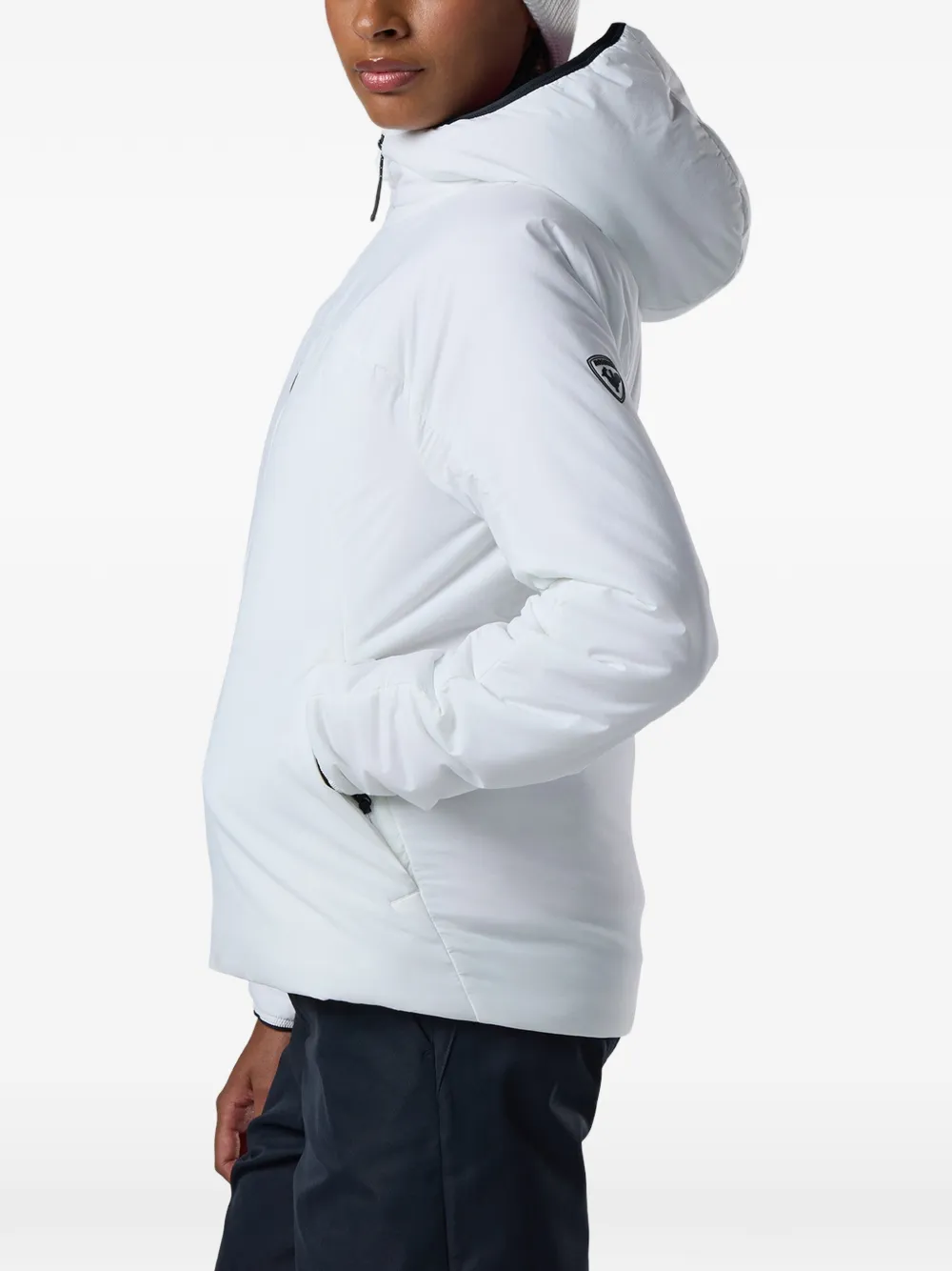 Rossignol Opside jack met capuchon Wit