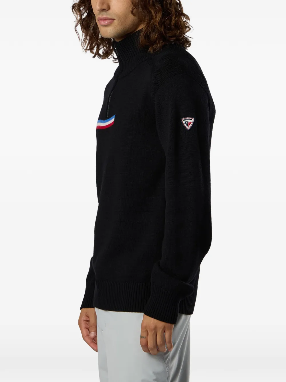 Rossignol Sweater van merinowol Zwart