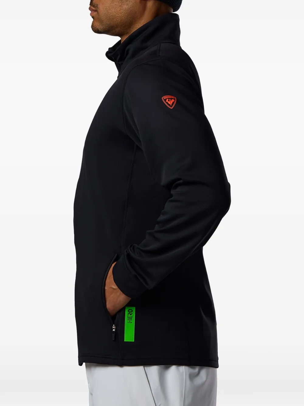 Rossignol Hero stretch fleece jack Zwart