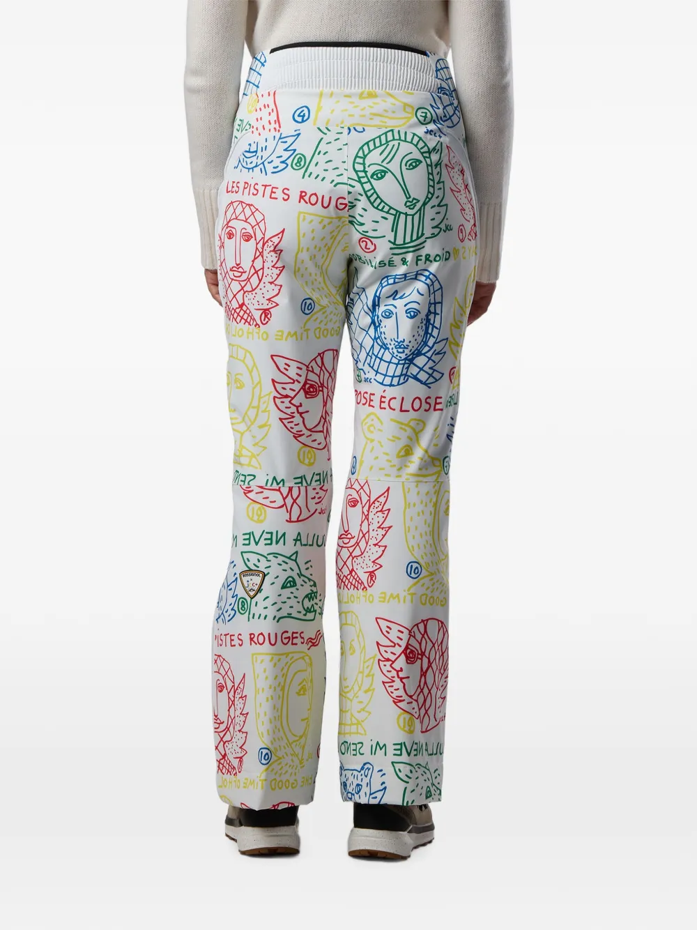 Rossignol JCC skibroek met grafische print Wit