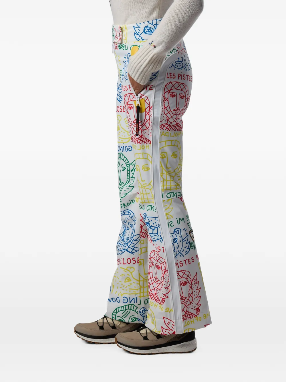 Rossignol JCC skibroek met grafische print Wit