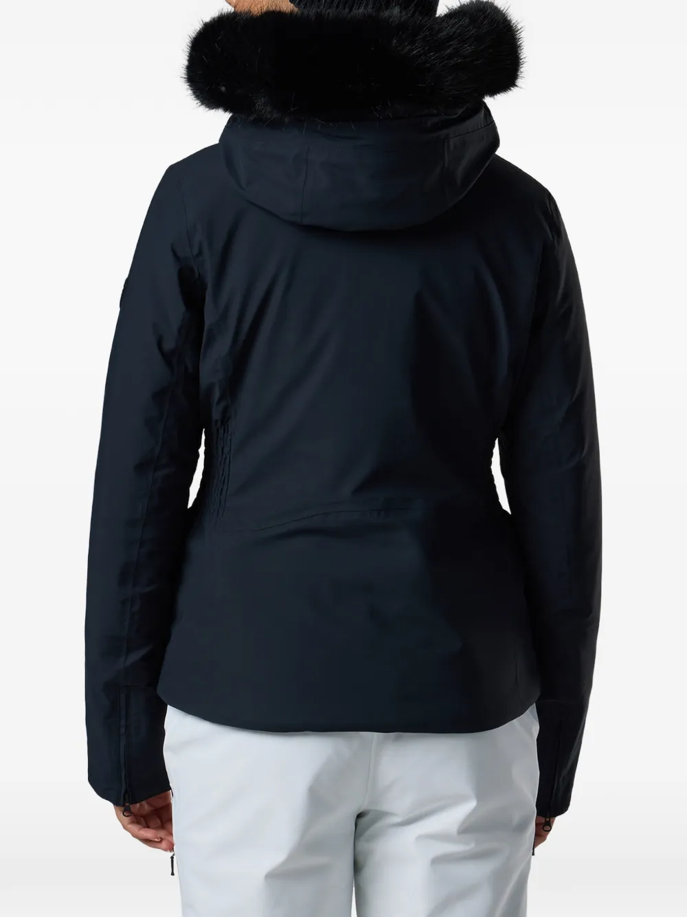 Rossignol Snowdazzle ski-jack met afwerking van imitatiebont Blauw
