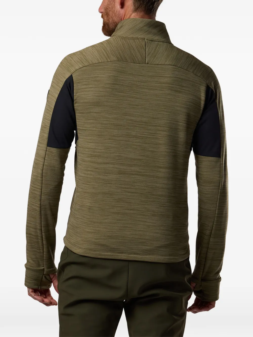 Rossignol Premium fleece tas met halve rits Groen