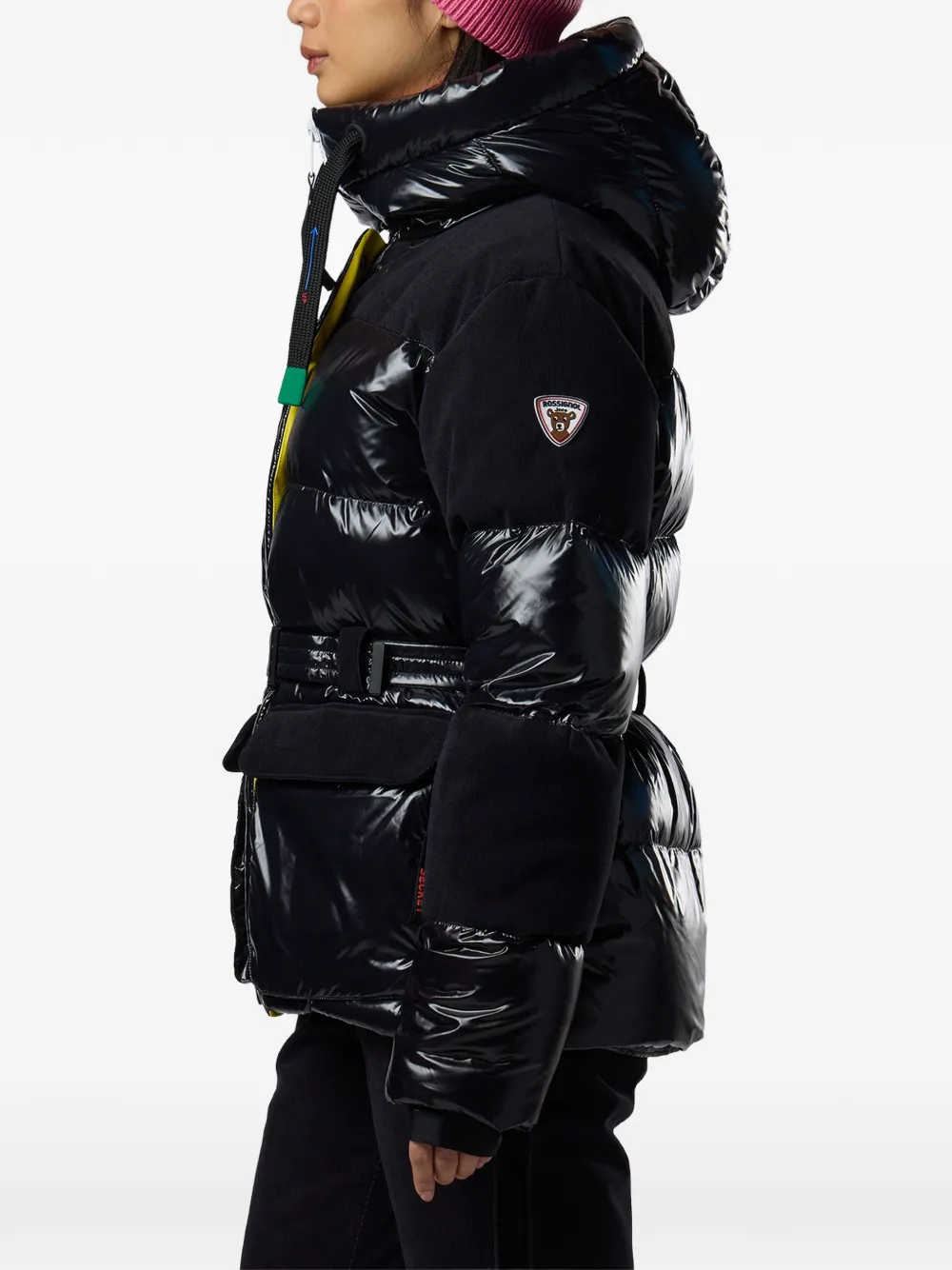 Rossignol JCC ski-jack met ribfluwelen vlak Zwart