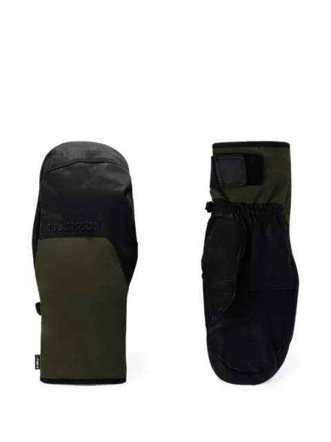 Rossignol logo-embossed touch-strap mittens
