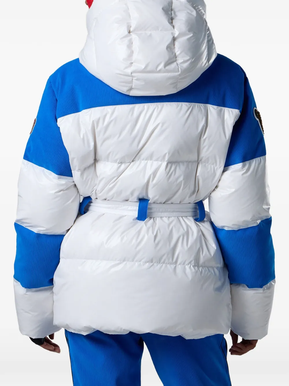 Rossignol JCC ribfluwelen donsjack Wit