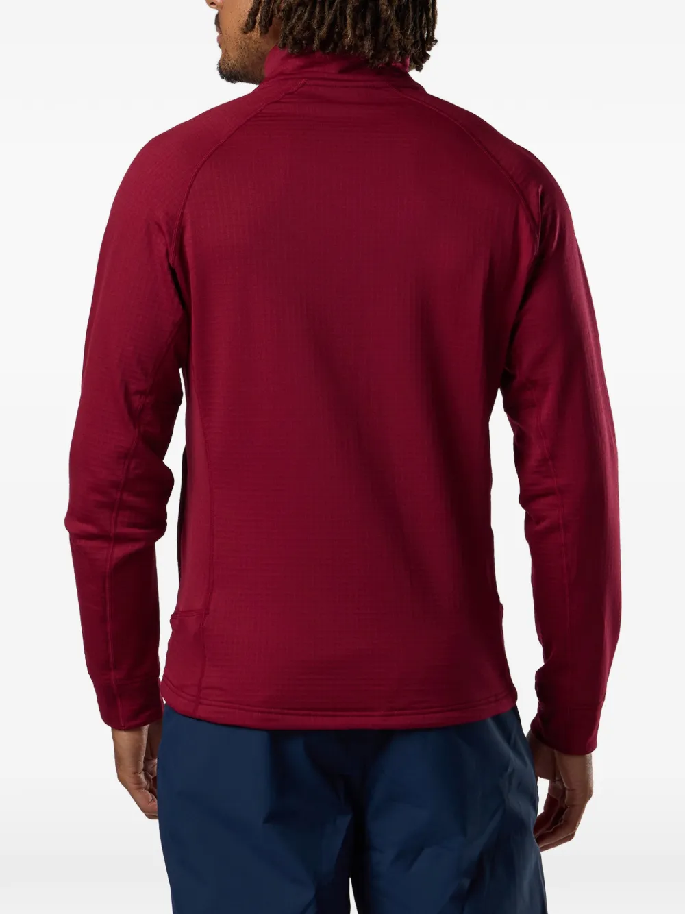 Rossignol Blackside fleece jack met rits Rood